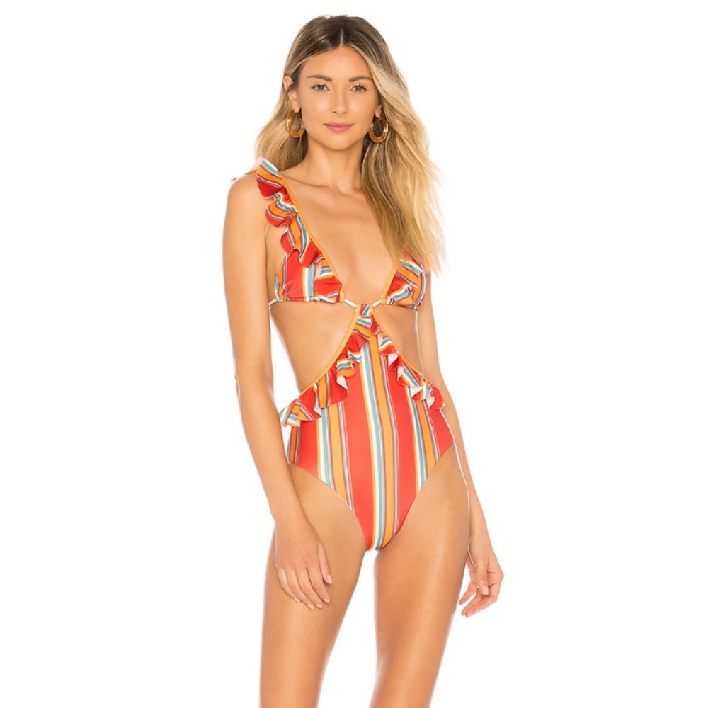 Lovers + Friends One Piece Bathing Suit